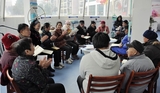国学晨读受南瑞瑞东园社区居民青睐